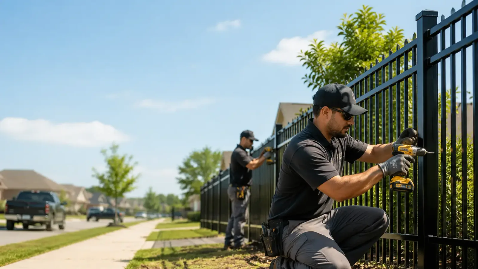 Metal Fence Installation in Salem, IN
